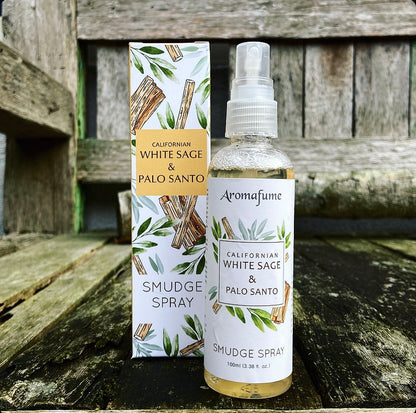 Witte Salie & Palo Santo Smudge Spray voor Huisreiniging