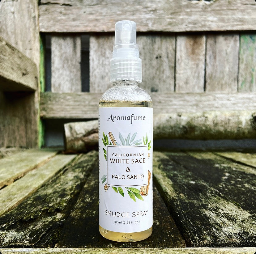 Witte Salie & Palo Santo Smudge Spray voor Huisreiniging