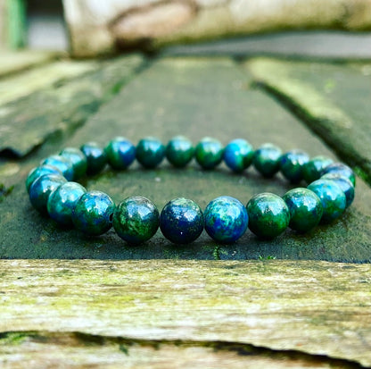 Chrysocolla armband "Je Energie Doseren"